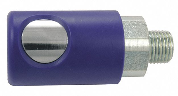 Industrial Coupler, 1/4" MNPT