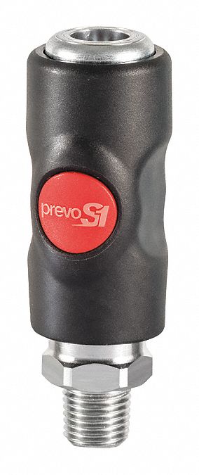 TruFlate Safety Coupler, 1/2" MNPT