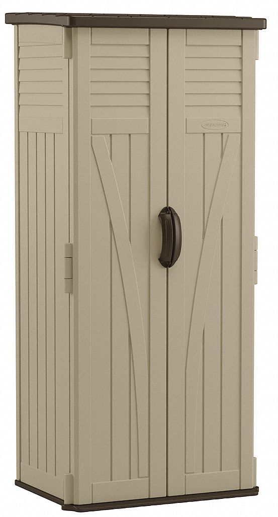 Vertical Resin Shed, 22 cu. ft.