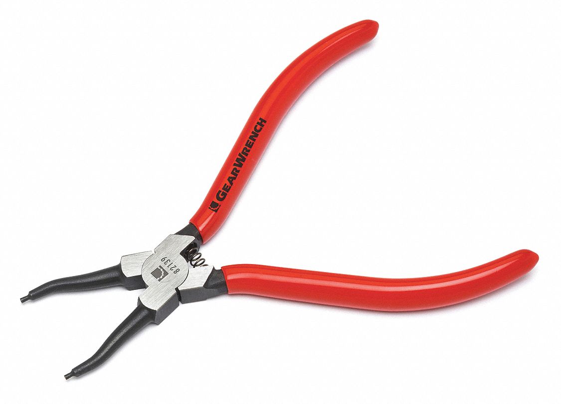 Forge Int Snap Ring Pliers, Straight, 9"