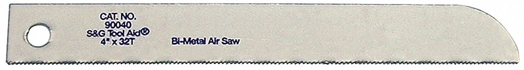 Saw Blade, 32 TPI, 4", PK5