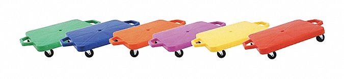 Scooter Set: 12 in Overall Lg, 12 in Overall Wd, 4 in Overall Ht, Plastic