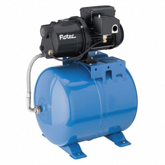 FLOTEC, Jet Pump,Tank System,Cast Iron,1/2HP - 58MX14|FP410515H - Grainger