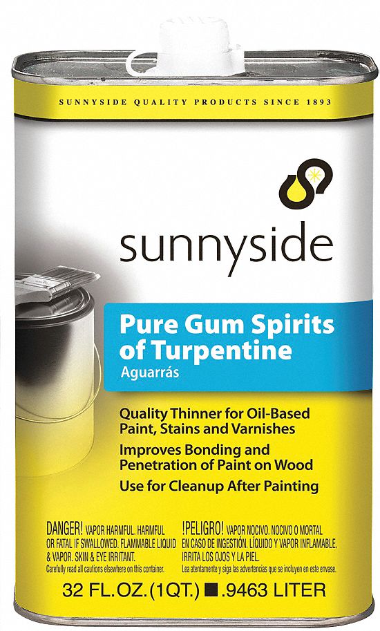 SUNNYSIDE CORP. Low Odor Mineral Spirits, Quart