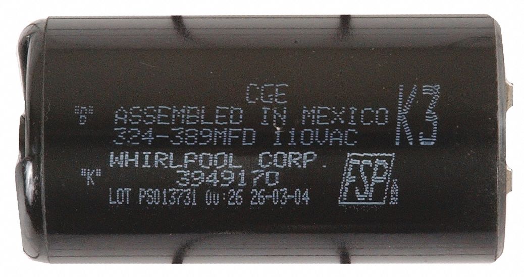 Washer Motor Start Capacitor