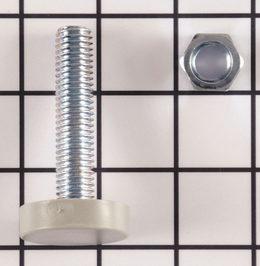 WHIRLPOOL, Dryer Leg with Nut, 5/8" 58NN7522003428 Grainger