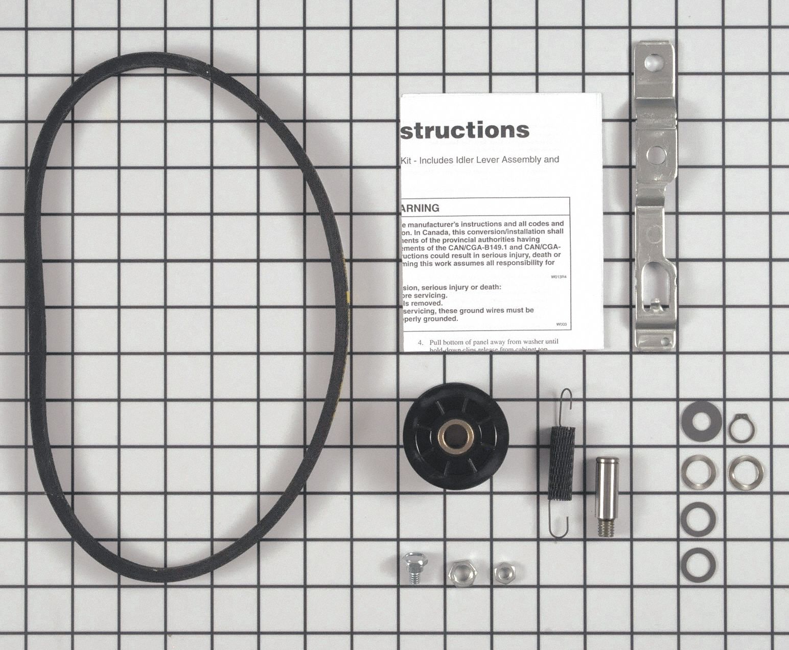 ALLIANCE LAUNDRY SYSTEMS, Fits Speed Queen Brand, Top Load Washer Idler