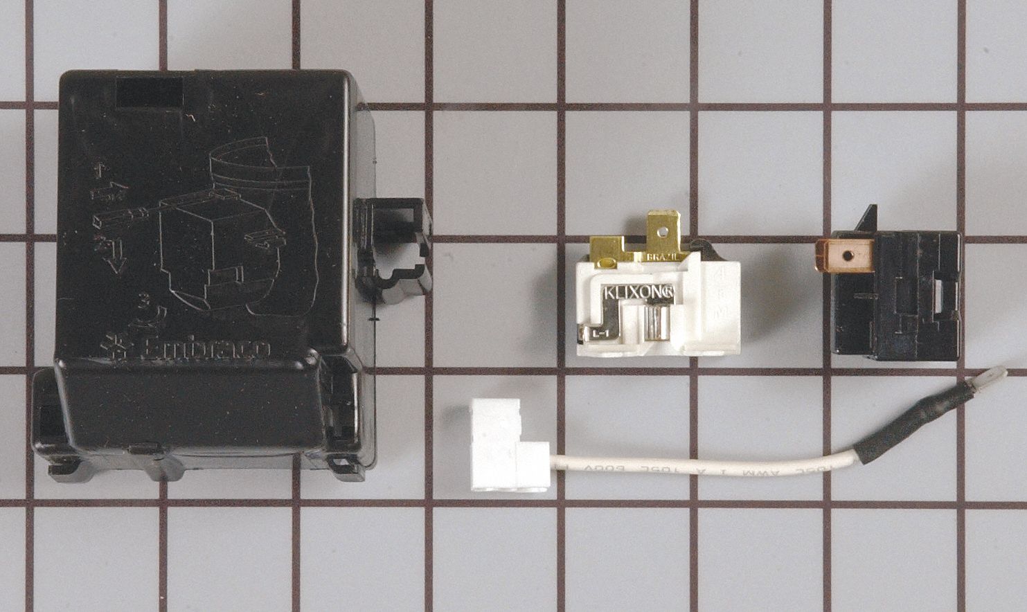 WHIRLPOOL, Refrigerator Overload and Relay Kit 58NR6012002784 Grainger