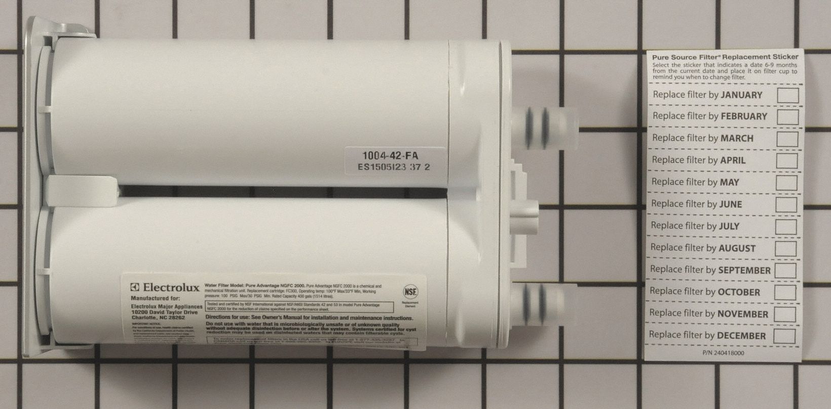 Refrigerator Ice and Water Filter