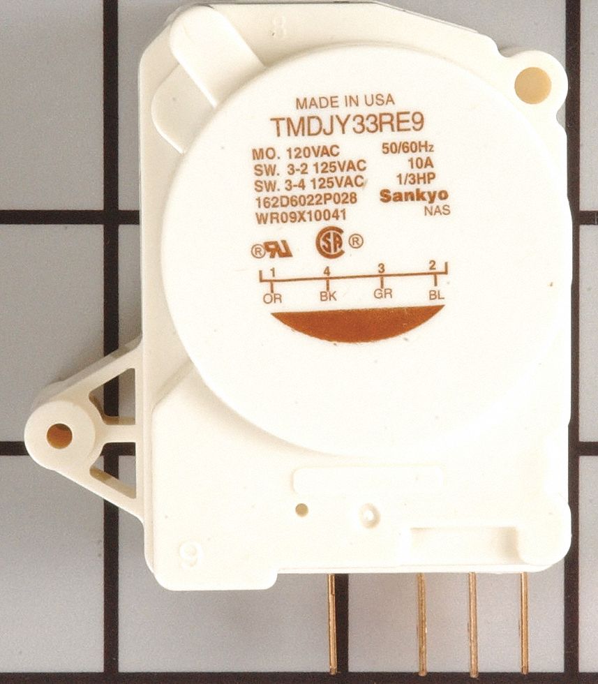Refrigerator Defrost Timer: Mfr Part # WR09X10041