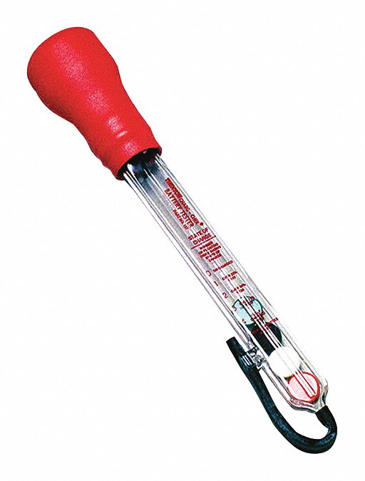 Battery Hydrometer,Disc Type Grainger