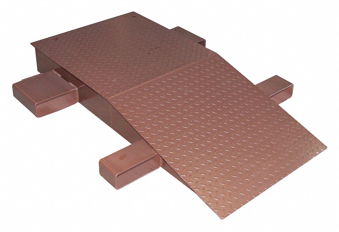 WHEEL RISER, 84 IN L X 24 IN W X 10 IN H, STEEL