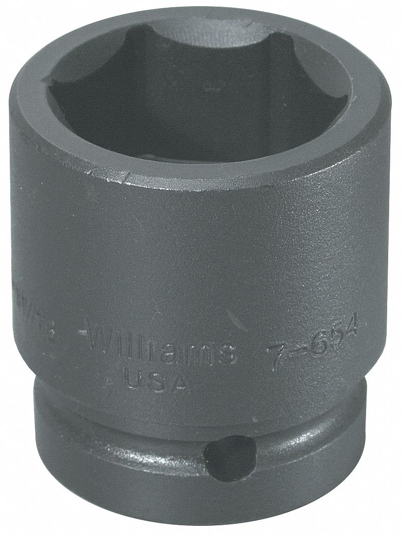 Impact Socket 1 D 6Pt 2-3/16