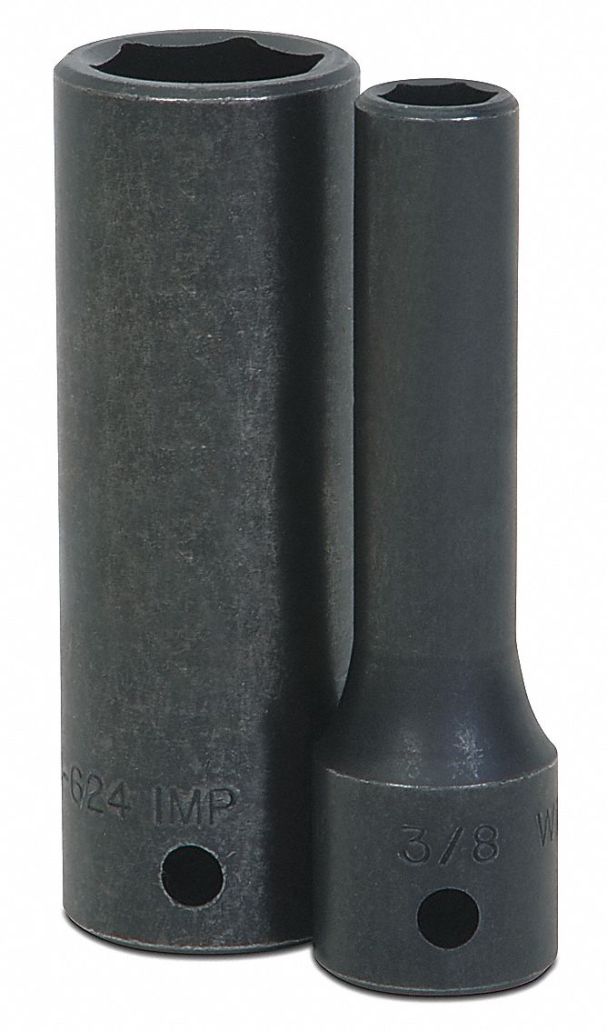 Deep Impact Socket, 1/2" D, 6Pt 15/16"
