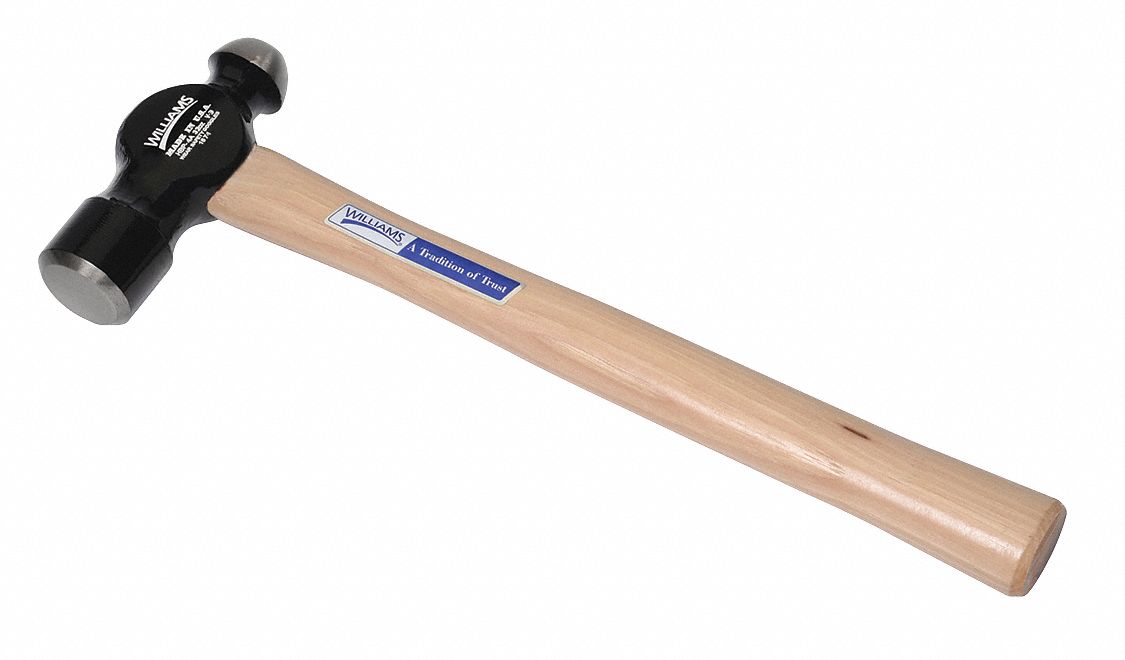 Hickory Handle Ball Pein Hammer,32oz. - 58UL10|HBP-4A - Grainger