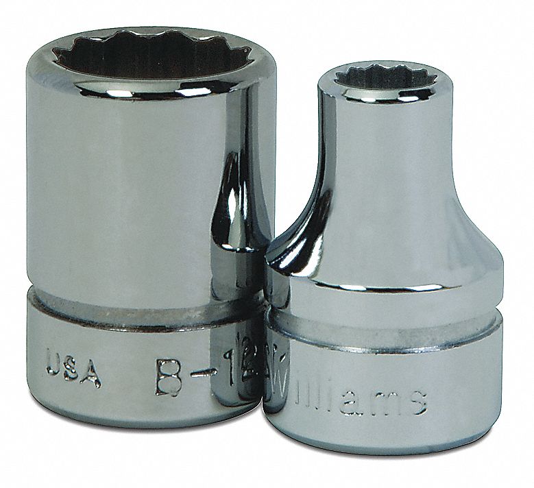 Socket, 3/8" 12Pt,