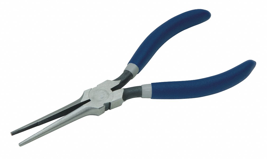 Needle Nose Pliers,Long Nose,7" 58UA37PL116C Grainger