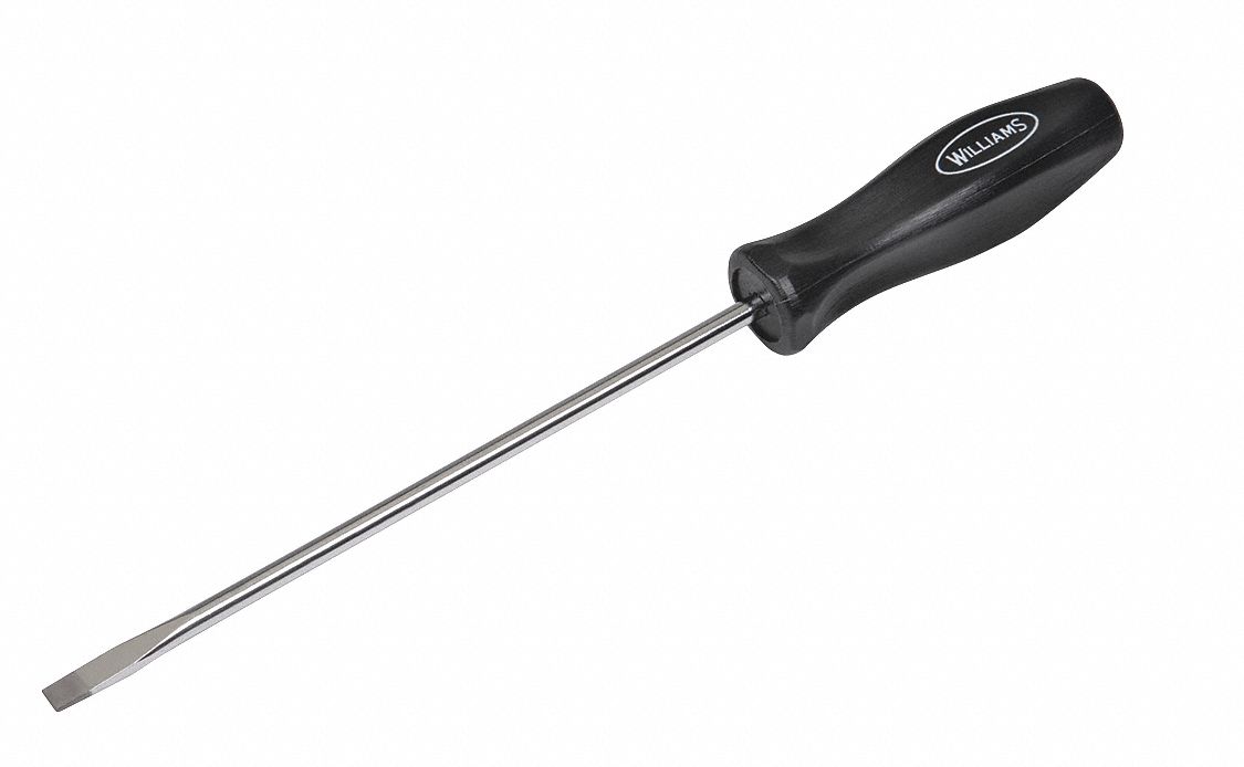 Elec Slotted Screwdriver, 10x3/16