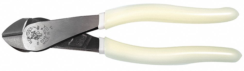 HIGH-VISABILITY DIAGONAL CUTTING PLIERS, ANGLED