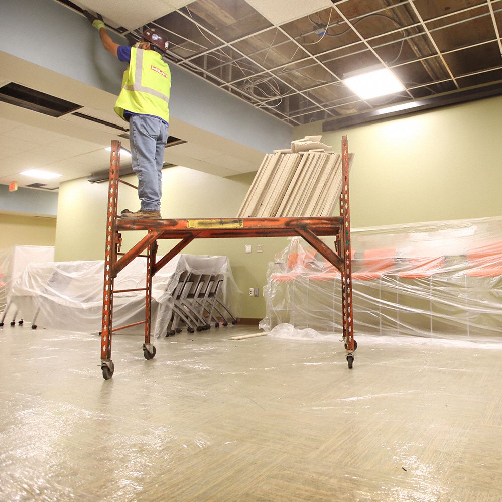 TRIMACO Carpet Protection Film 2 mil Thick, 36 in Wd, 200 ft Lg