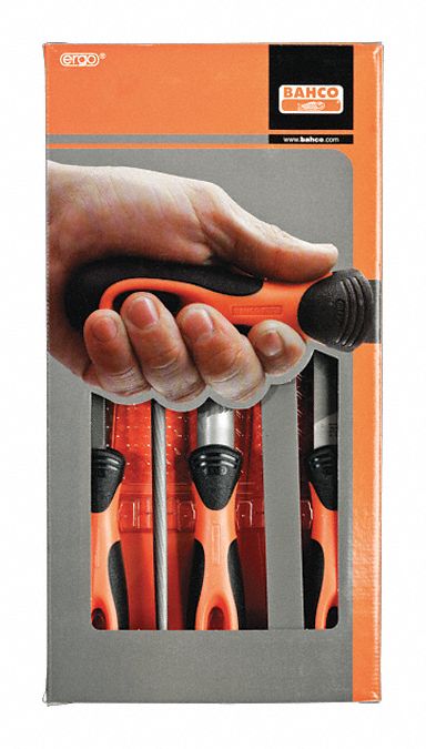 Engineering File Set, Ergo, 5 pcs.