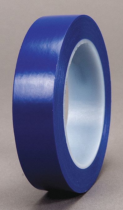 VINYL TAPE,INDIGO,0.8 IN X 36.0 YD