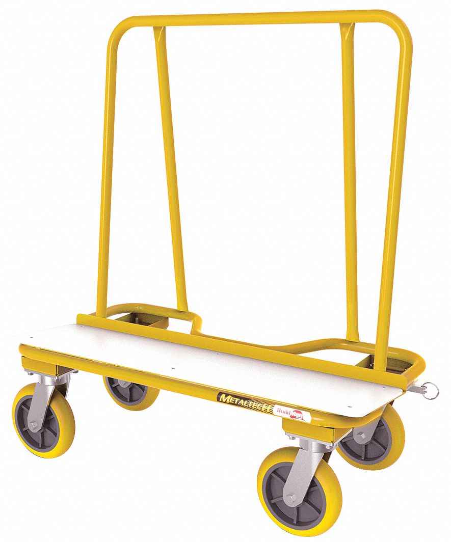 Drywall Cart, Weld Frame, Resid, 3000 lb.