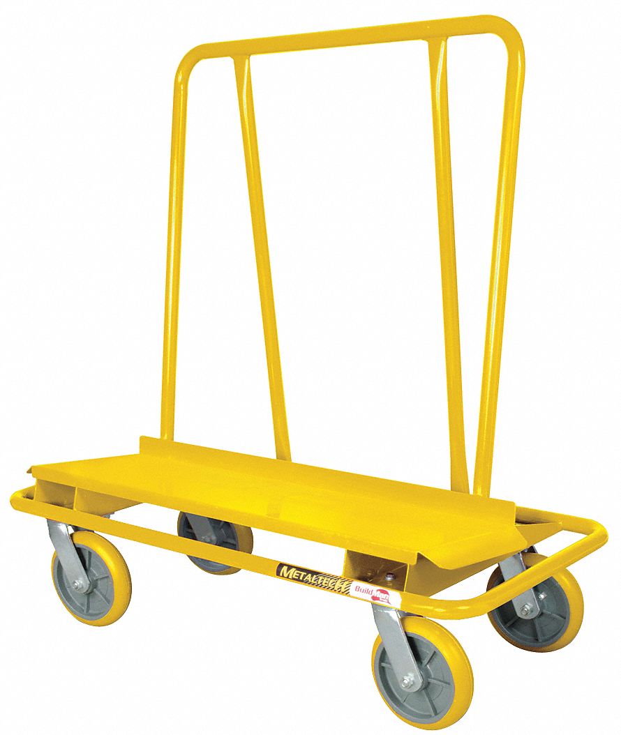 METALTECH, Drywall Cart,Weld Frame,Comm ,3000 lb. - 58YT93|I-BMD3131YGR ...