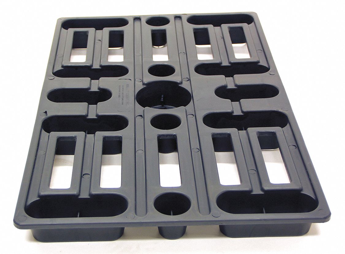 Plastic Mini Pallets,15" 58YV64Z84978A1 Grainger