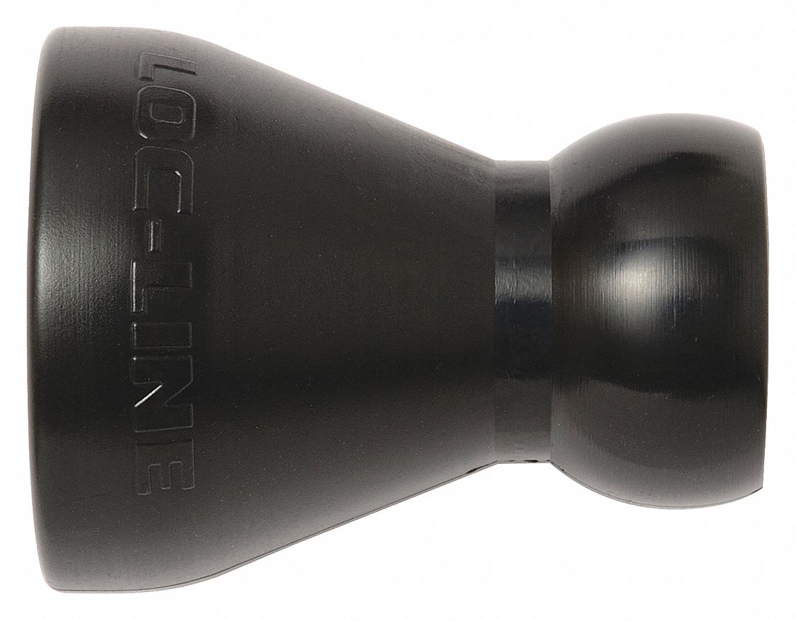 Adapter, Black, 3/4"