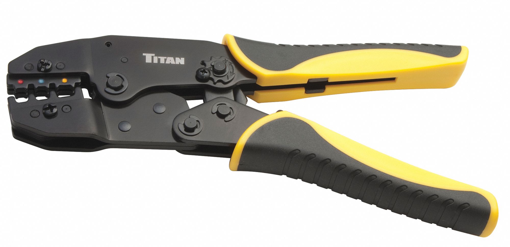 Titan tools ratcheting wire deals terminal crimper