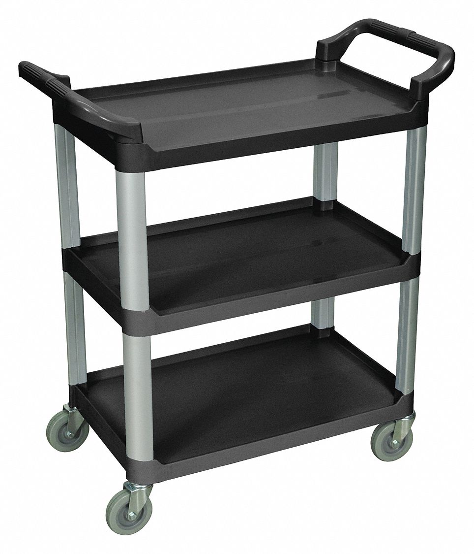 【人気No.1】 LUXOR, Service Cart - 58ZZ10|SC12-B - Grainger ラグ・カーペット