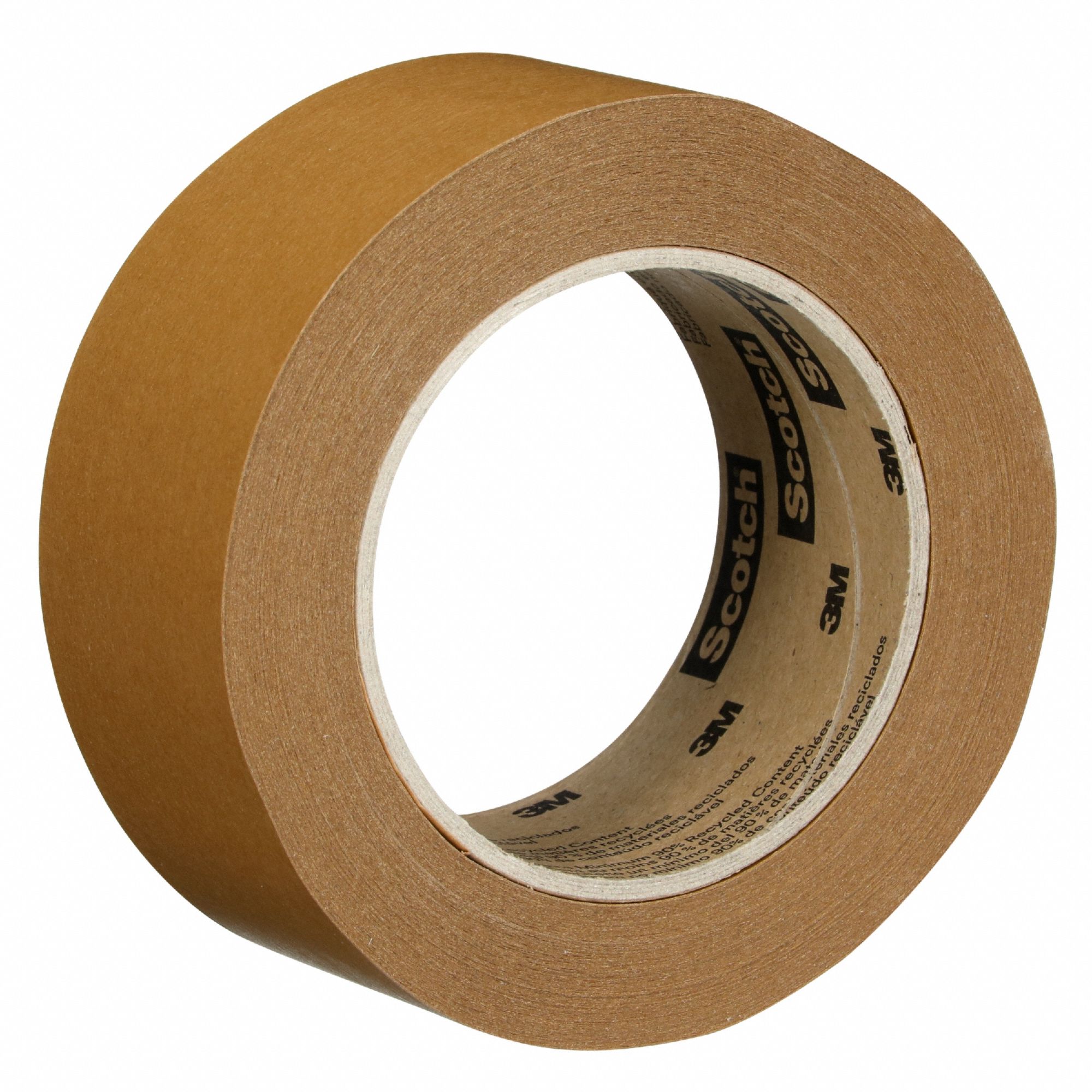 Packaging Tape: 4.7 mil Tape Thick, 1 7/8 in x 55 yd, Kraft