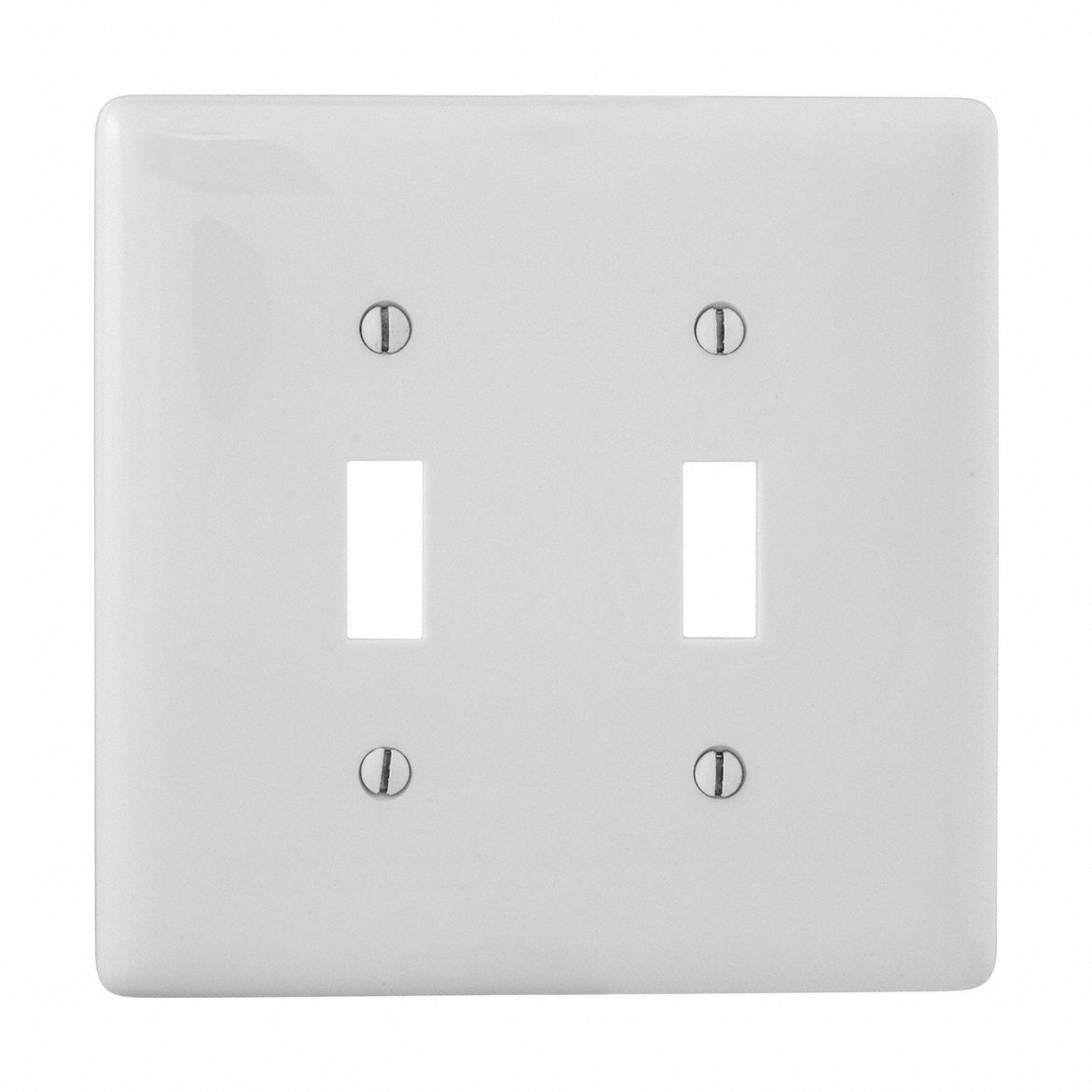 Wall Plate Toggle White Nylon