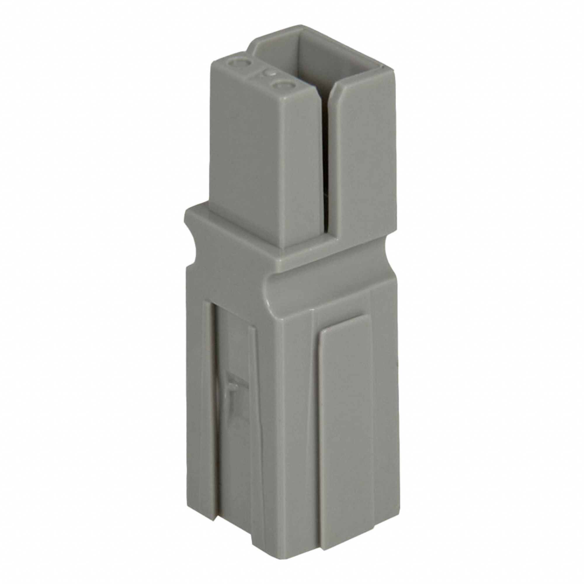 Housing: PP75, Gray, Polycarbonate, MPN 5916G16-BK, 15.7 mm Overall Ht