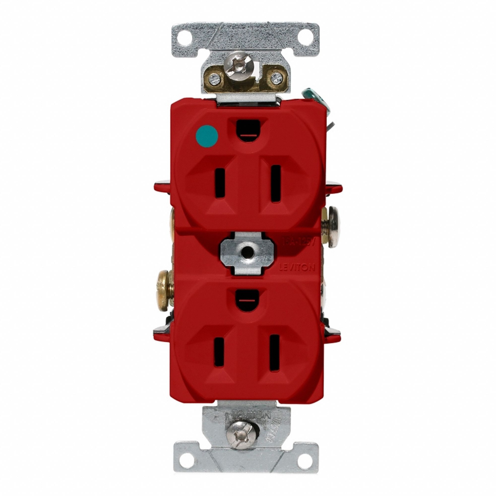 Dup HG 15A 125V Self-Gr Red