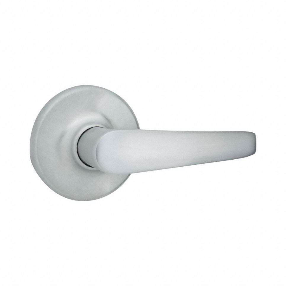 Door Lever Lockset: Passage Lever Locksets/Storeroom Lever Locksets, Chrome, ADA Compliant