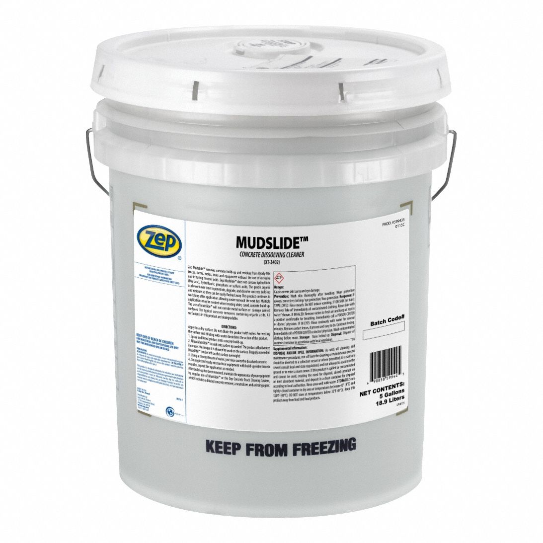 Concrete Remover Liquid Pail