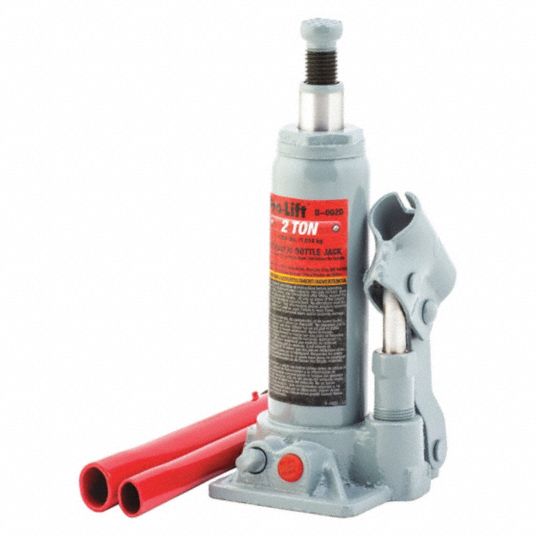 PROLIFT, Steel, Manual Handle, Bottle Jack,Hydraulic,2 tons 59DM37B