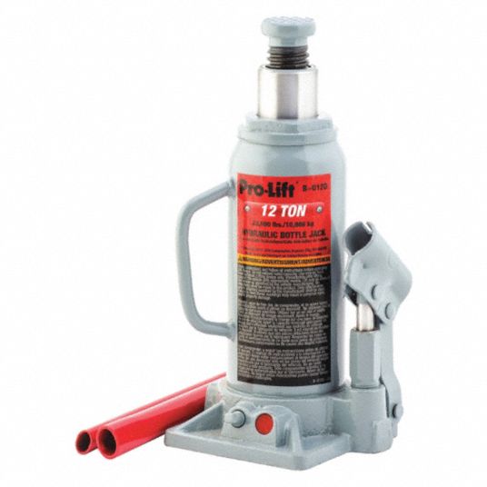 PROLIFT, Bottle Jack, Steel, HighClearance Bottle Jacks 59DM41B