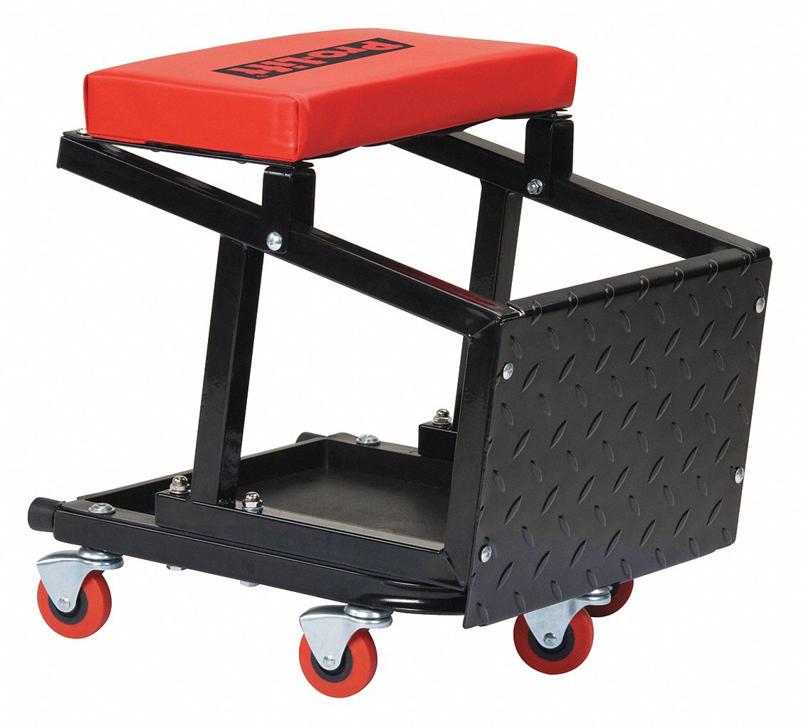 Creeper Seat and Stool Combo,300 lb. Grainger