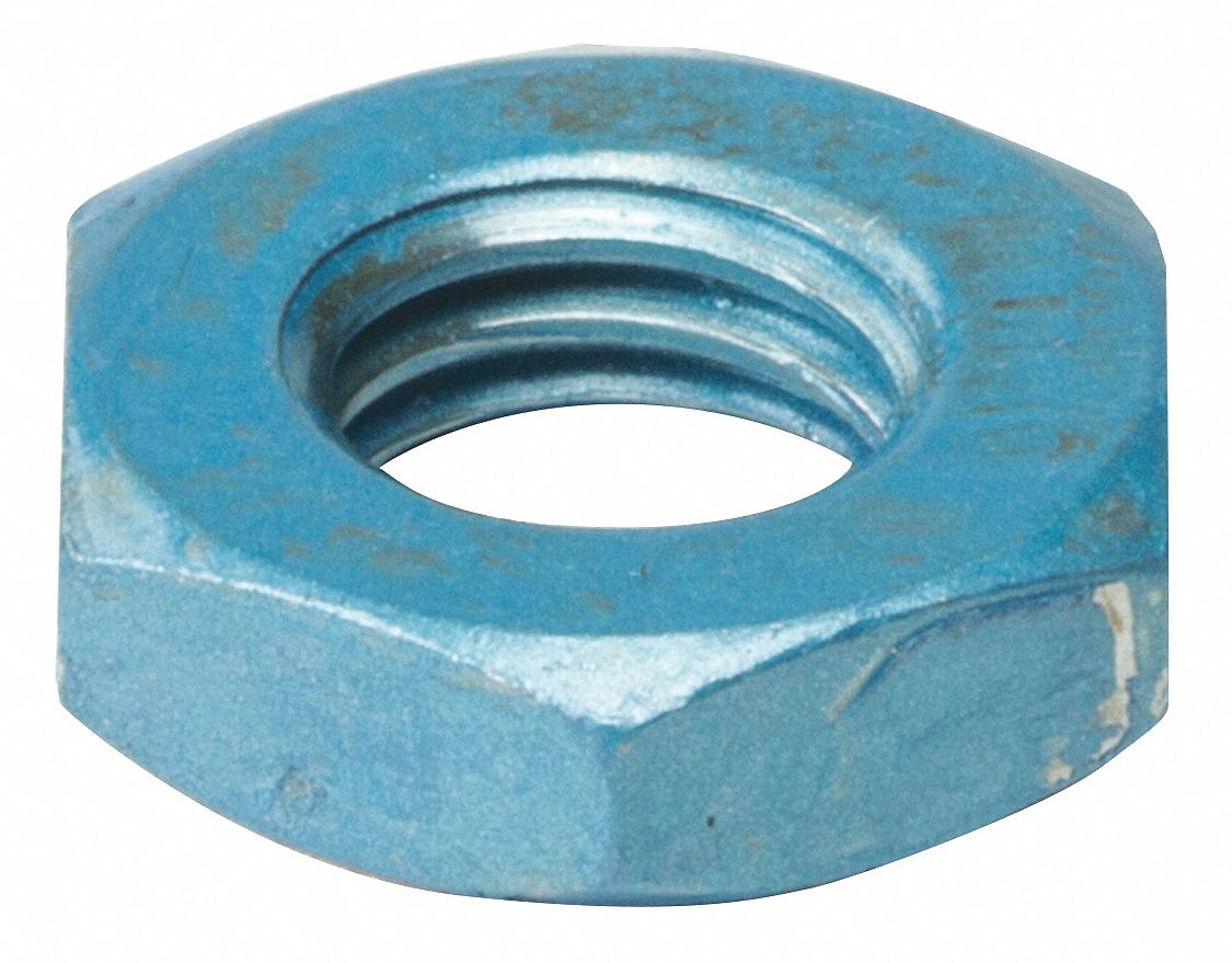 Hex Nut Steel Blue 11.5mm Hex H.