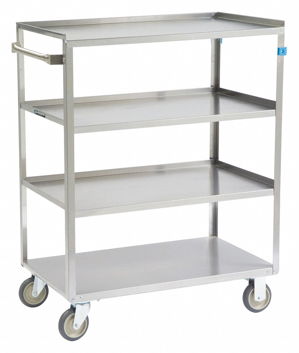 LAKESIDE Bulk Linen Cart, 500 lb Capacity, 36 3/8 in L X