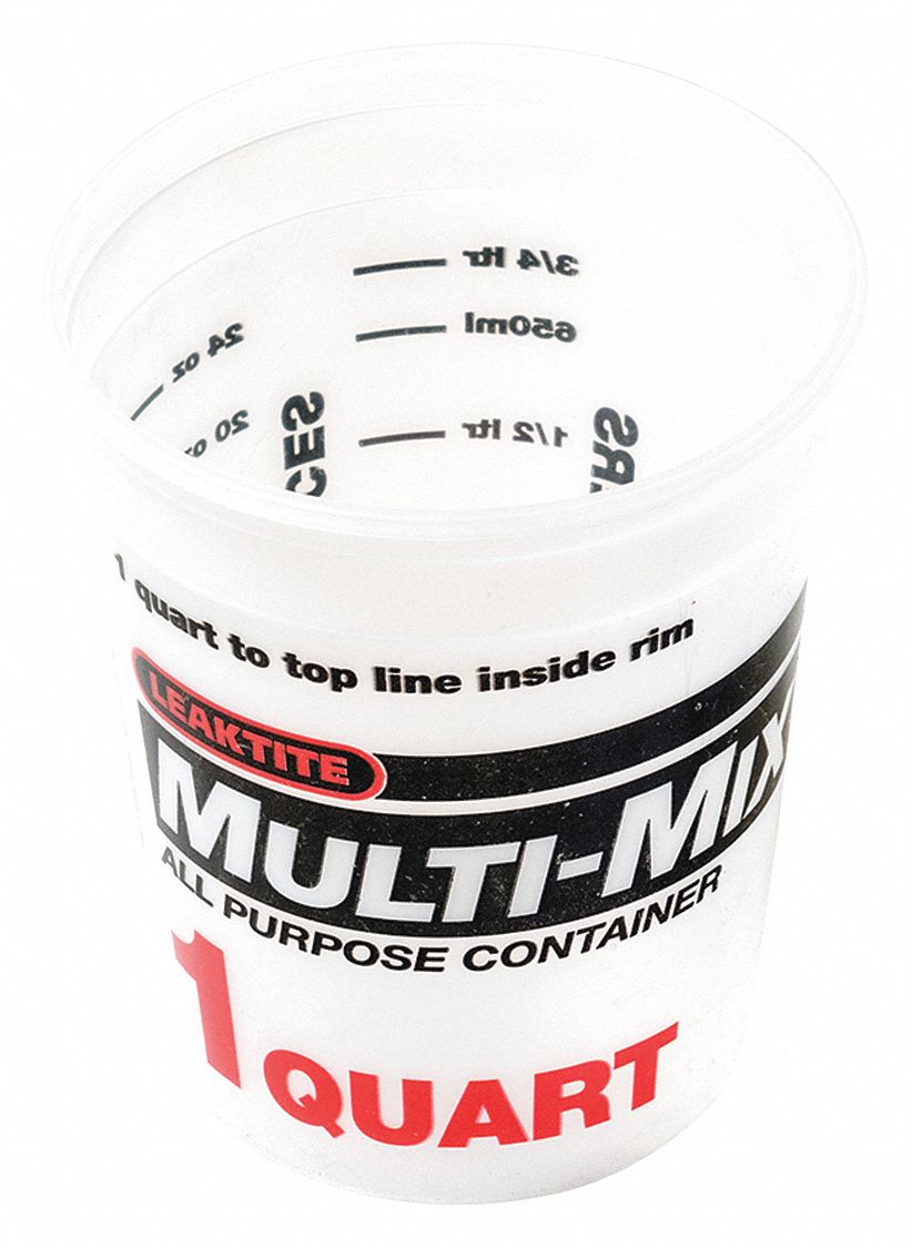 Mixing Container Multi-Purpose 1 qt.