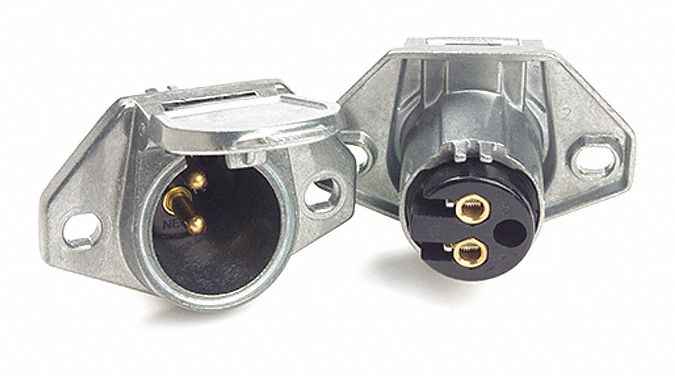 Trailer Socket, Pole,