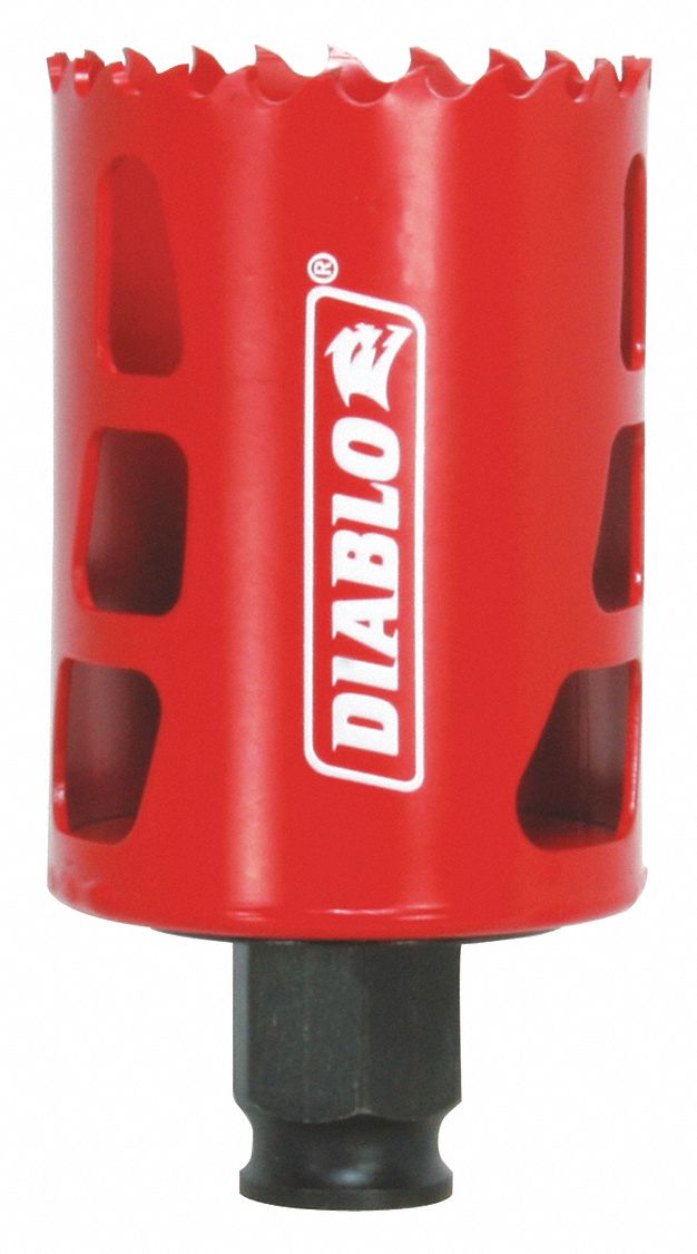 DIABLO, 1 13/16 in Saw Dia., 4 Teeth per Inch, Hole Saw - 59KE81