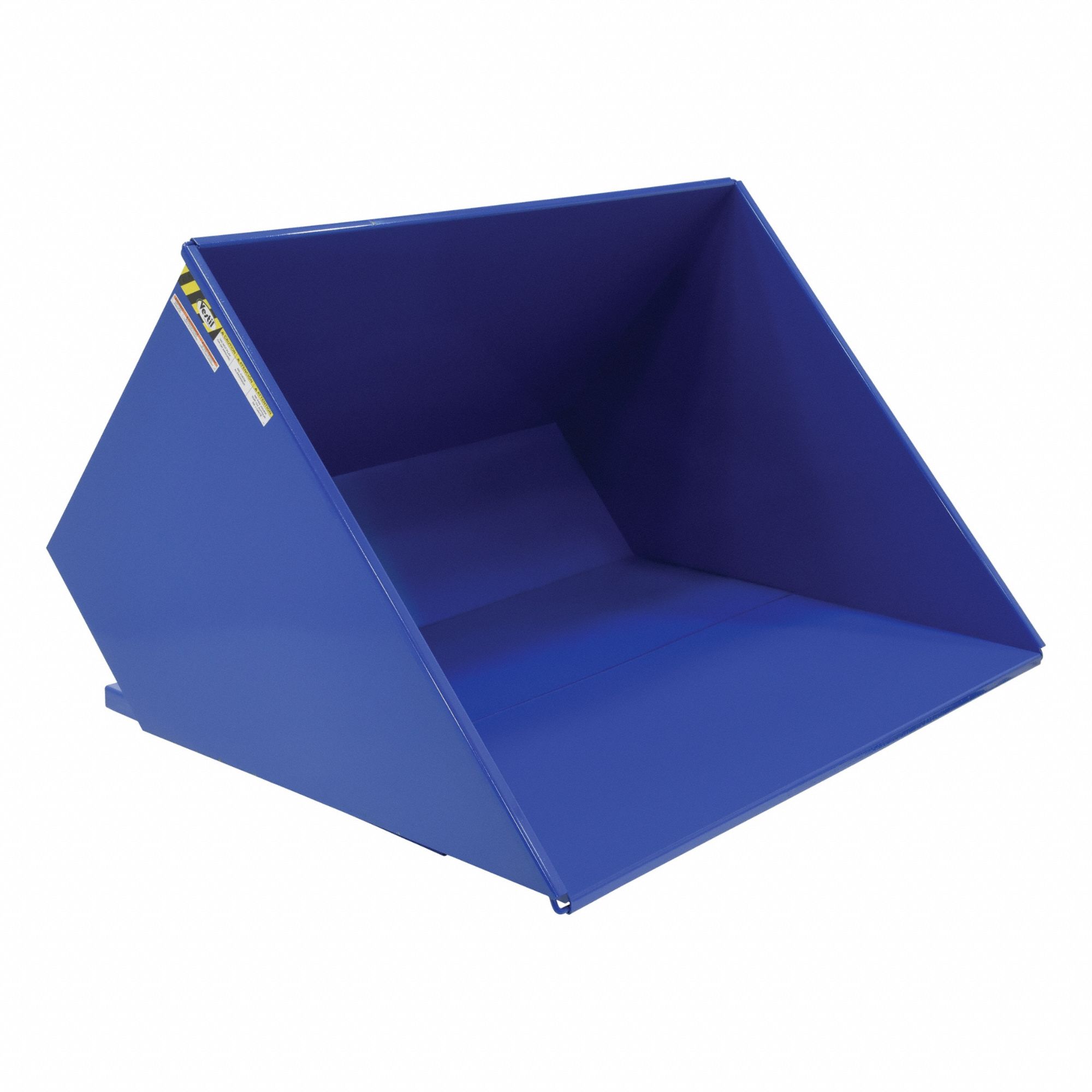 SELF DUMPING HOPPER, BLUE, MEDIUM DUTY, 3 YD