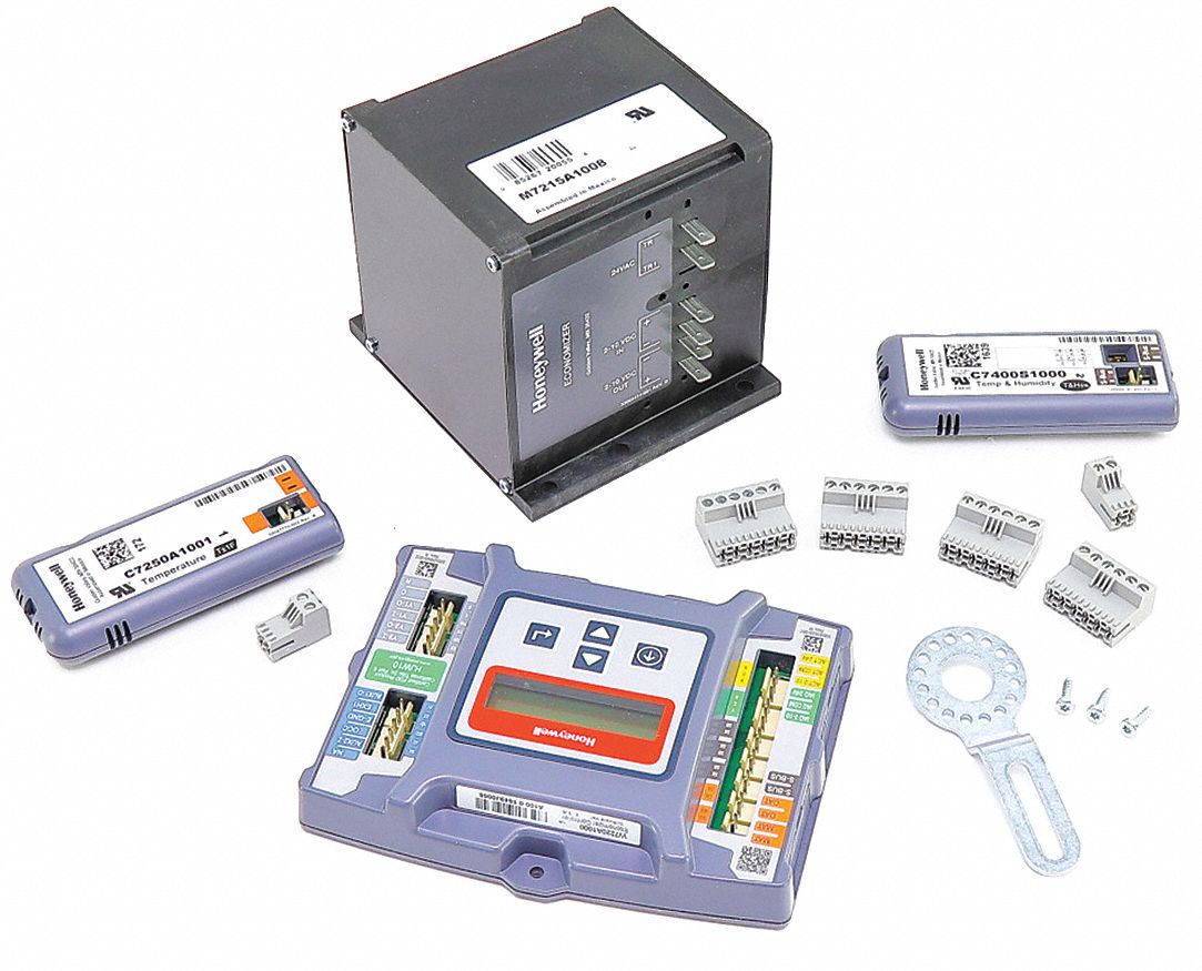 HONEYWELL Economizer Kit, Fits Brand Bard, Lennox, Trane, For Use With