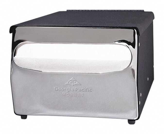 Napkin Dispenser: Full Fold, 5 7/8 in x 7 7/8 in x 11 1/2 in, Countertop