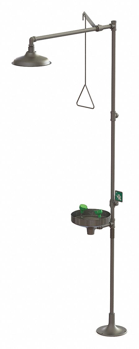 Shower and Eye/Face Wash, Stainless Steel